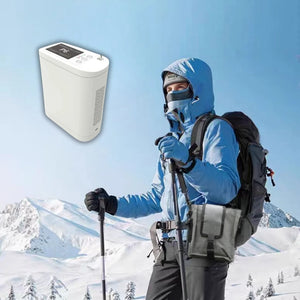 BE12 Tragbarer 1-6L einstellbarer Pulsfluss Sauerstoffkonzentrator mit 5 Stunden Akkulaufzeit, CE zertifiziert