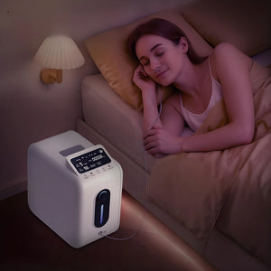 DF-018 Heim-Sauerstoffkonzentrator 1–9L einstellbarer Dauerfluss, CE-zertifiziert