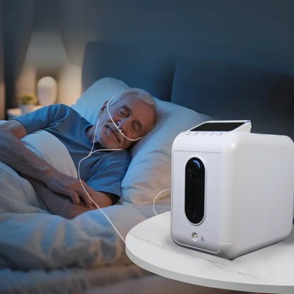 DF-018 Heim-Sauerstoffkonzentrator 1–9L einstellbarer Dauerfluss, CE-zertifiziert