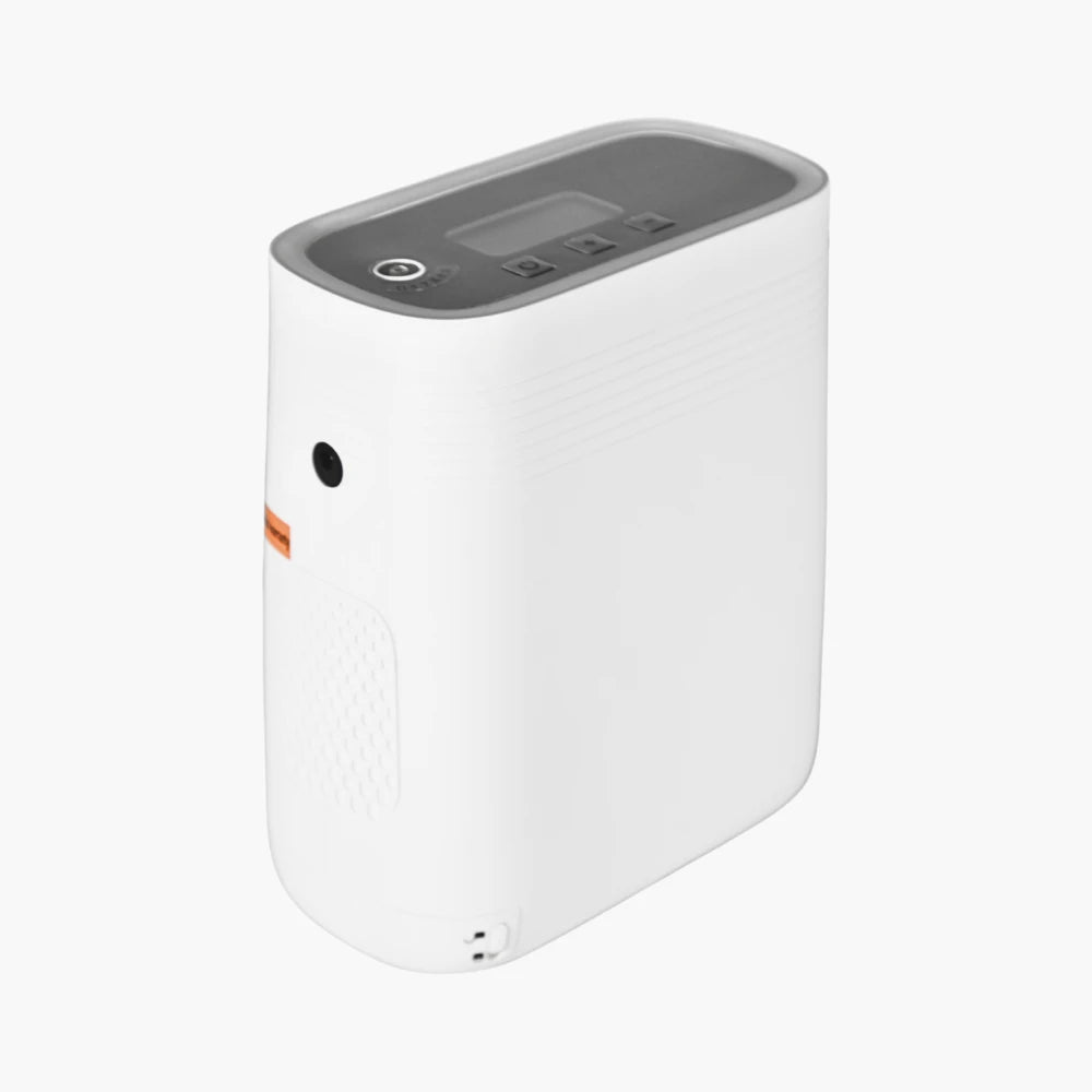 1001S Tragbarer 1–5L Sauerstoffkonzentrator mit kontinuierlichem Durchfluss 2.5 Stunden Akku, CE zertifiziert